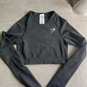 Gymshark Vital Seamless Long Sleeve Crop Top